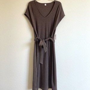NWT Old Navy Ribbed Tie Dress
